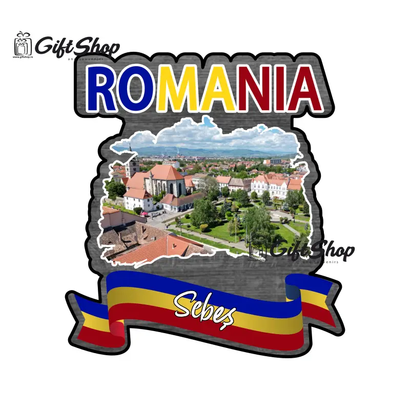Sebes, romania, magnet frigider  mgs169v